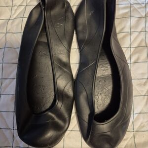 Shoes For Crews Women's Black Slip-On.  (Slip On Over Your Shoes)